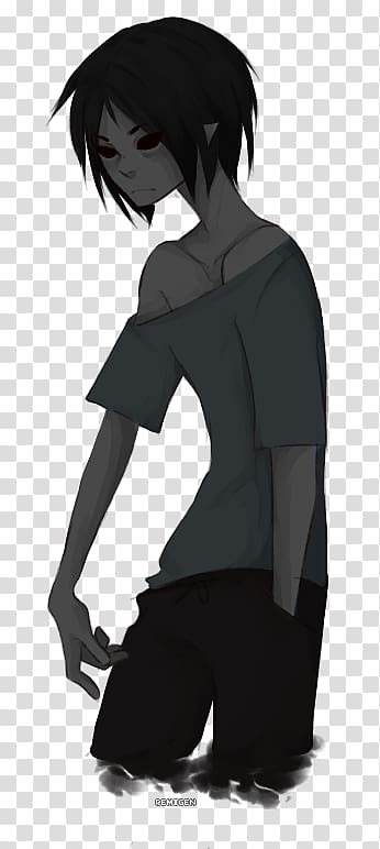 Homo sapiens Black hair Mangaka Anime, Anime Girl demon transparent background PNG clipart