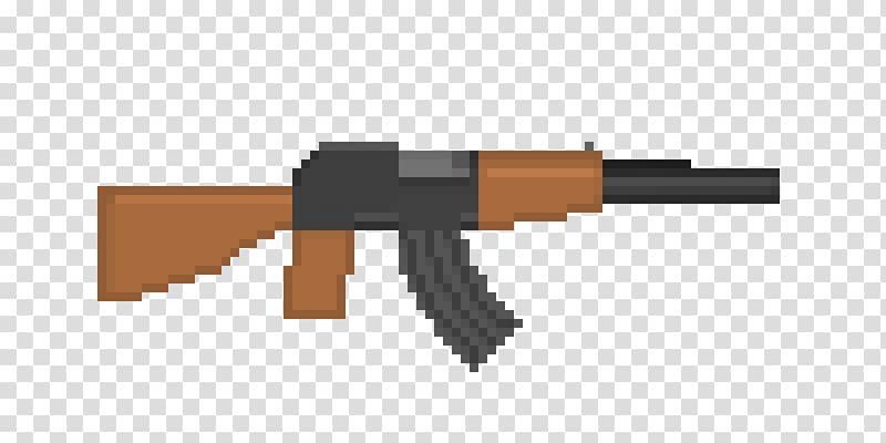 Pixel art Unturned Trigger Firearm, weapon transparent background PNG clipart