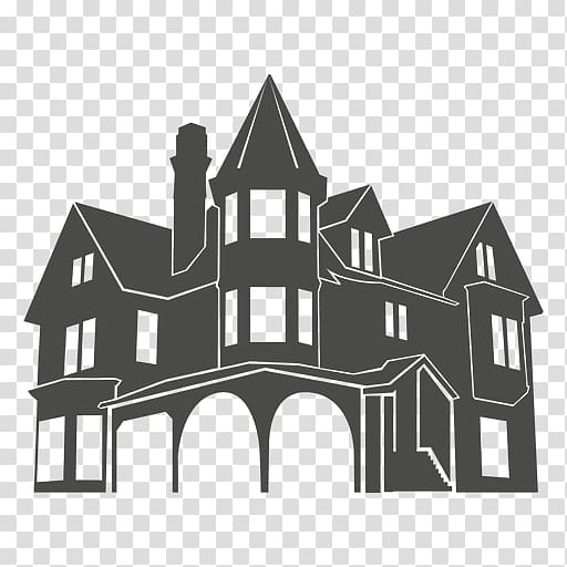 House Silhouette, building silhouette transparent background PNG clipart