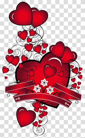 valentine's day transparent background PNG clipart thumbnail