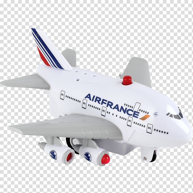 Airbus A380 Boeing 747 Airplane Aircraft Air France, airplane transparent background PNG clipart