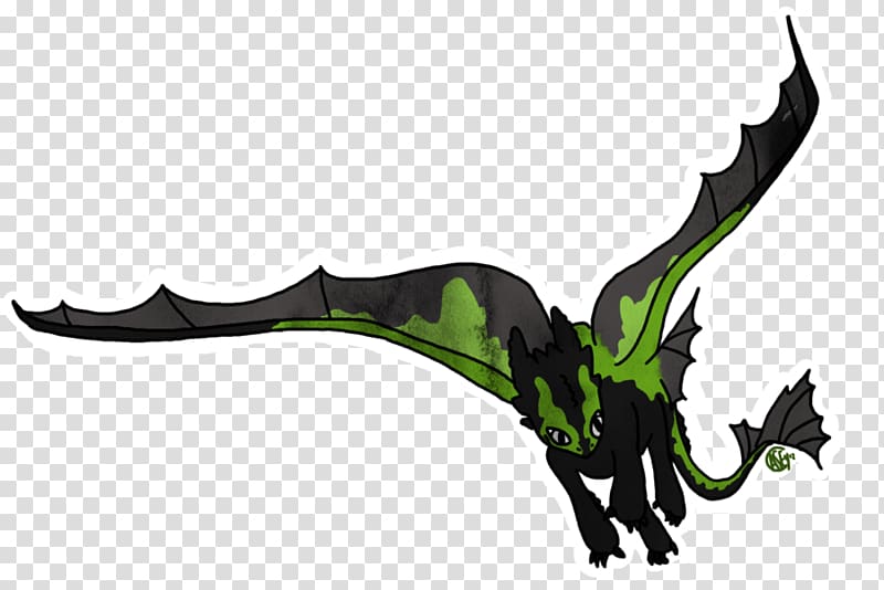 Dragon Leaf , Night Fury transparent background PNG clipart