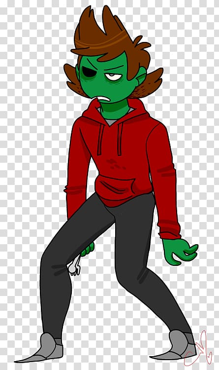 Eddsworld Matt Sticker - Eddsworld Matt Green Jacket - Discover