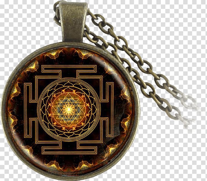 Sri Yantra Charms & Pendants Necklace Jewellery, necklace transparent background PNG clipart