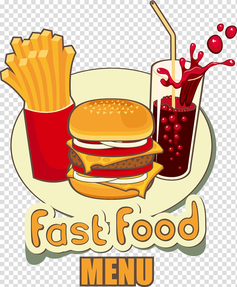 Fast food Hamburger Junk food French fries, fries transparent background PNG clipart