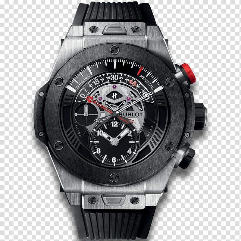 Watch Hublot Boutique Dubai Mall Chronograph Luneta, men\'s watch transparent background PNG clipart