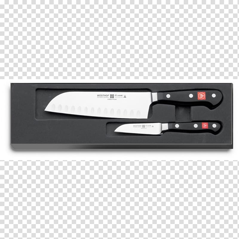Chef\'s knife Wüsthof Kitchen Knives Santoku, knife transparent background PNG clipart