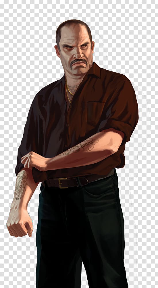 Grand Theft Auto IV: The Lost and Damned Niko Bellic Grand Theft Auto: San Andreas Grand Theft Auto: Chinatown Wars, others transparent background PNG clipart