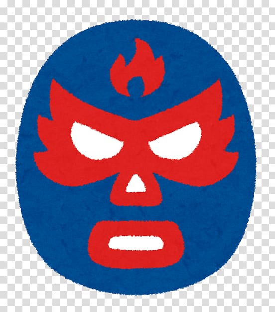 Lucha libre Wrestling mask いらすとや, mask transparent background PNG clipart