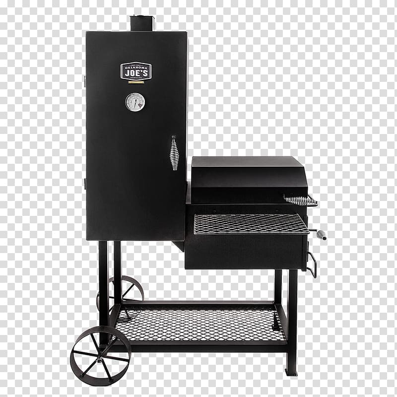 Barbecue BBQ Smoker Smoking Oklahoma Joe\'s Ribs, kentucky fast food transparent background PNG clipart