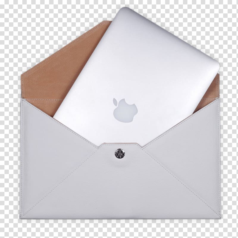 MacBook Air Dublon Leatherworks Laptop MacBook Pro, white envelope transparent background PNG clipart