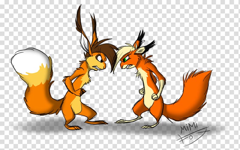 Red fox Squirrel Cat Illustration Drawing, group of angry squirrels transparent background PNG clipart