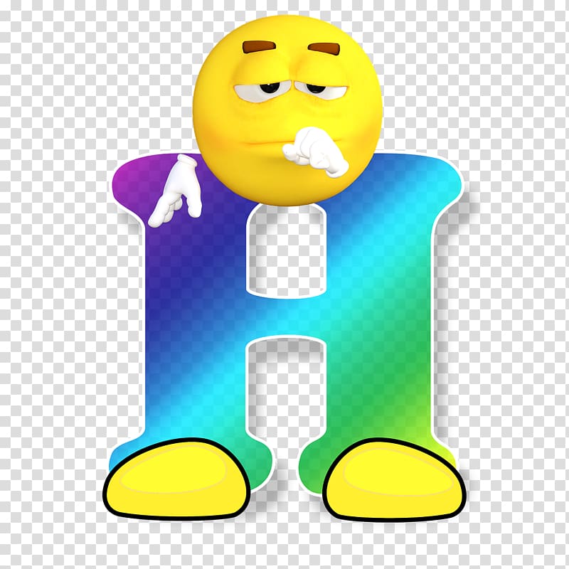 Smiley Alphabet Emoticon Letter Emoji, smiley transparent background PNG clipart