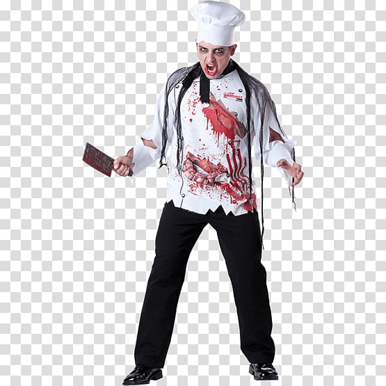 Halloween costume T-shirt Carnival, Chef dress transparent background PNG clipart