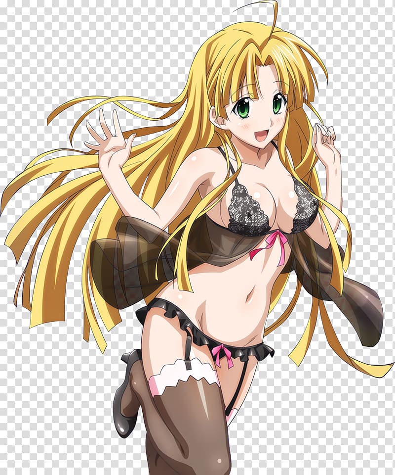 Rias Gremory High School DxD Ecchi Anime Manga, Anime transparent background PNG clipart