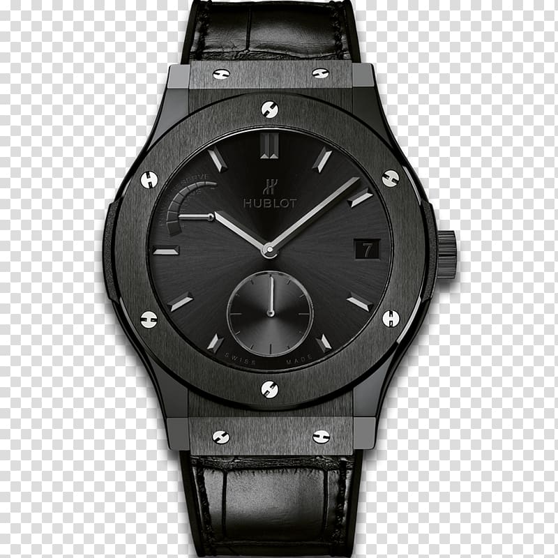 Watch Hublot Classic Fusion Power reserve indicator Jewellery, watch transparent background PNG clipart