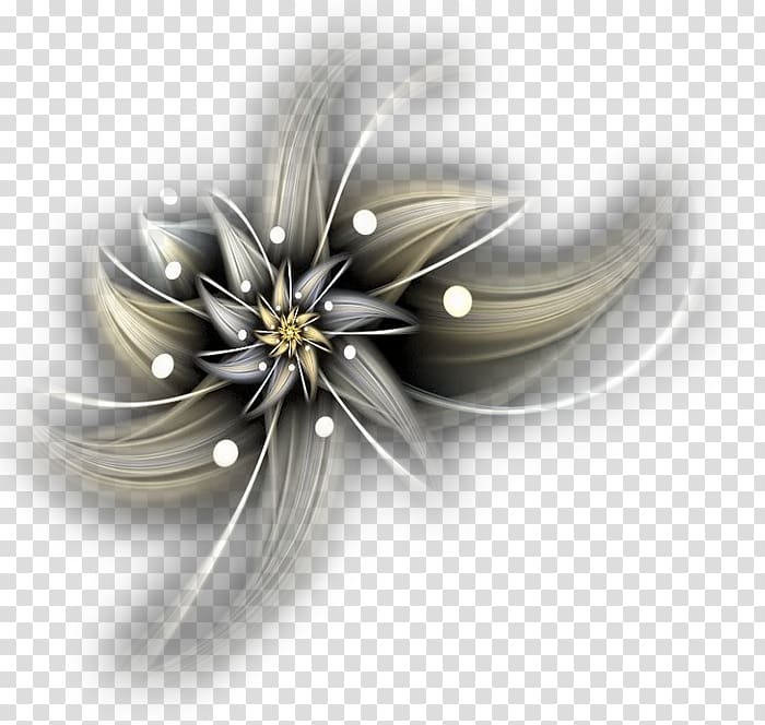 Fractal art Flower, class of 2018 transparent background PNG clipart