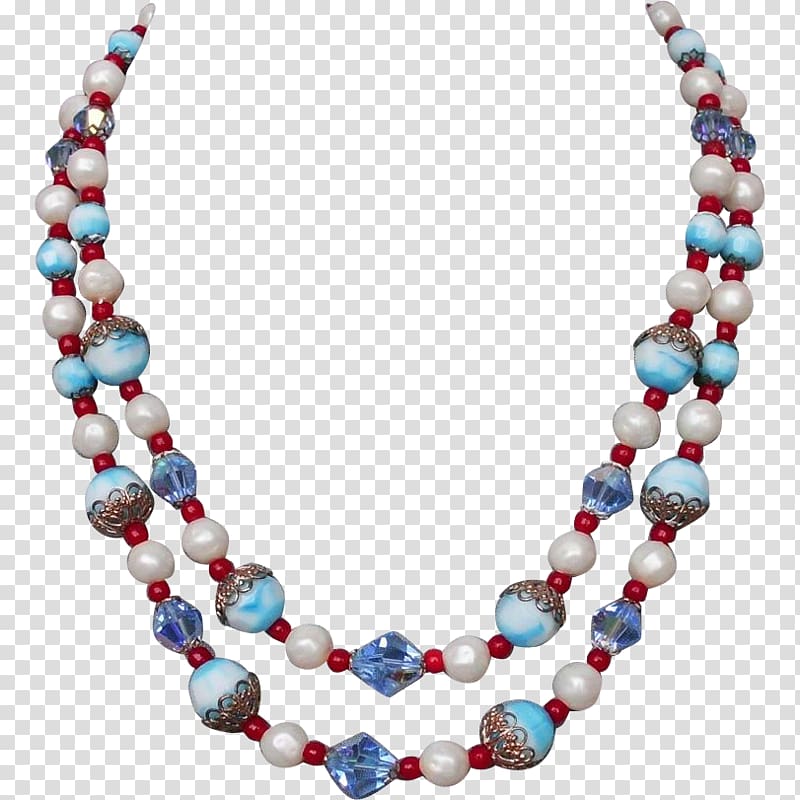 Necklace Jewellery Bead Earring Gemstone, glass bead transparent background PNG clipart