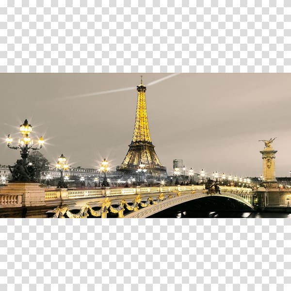 Eiffel Tower Landmark Golden Gate Bridge Landscape Czech koruna, eiffel tower transparent background PNG clipart