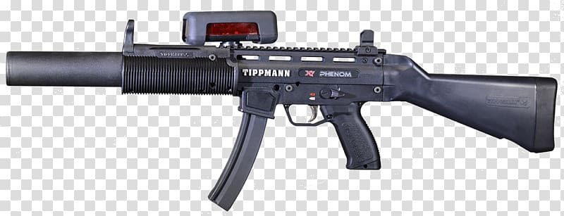 Laser tag Firearm Weapon Laser guns Heckler & Koch MP5, weapon transparent background PNG clipart