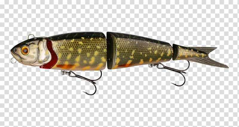Northern pike Fishing Baits & Lures Plug Swimbait, Fishing transparent background PNG clipart