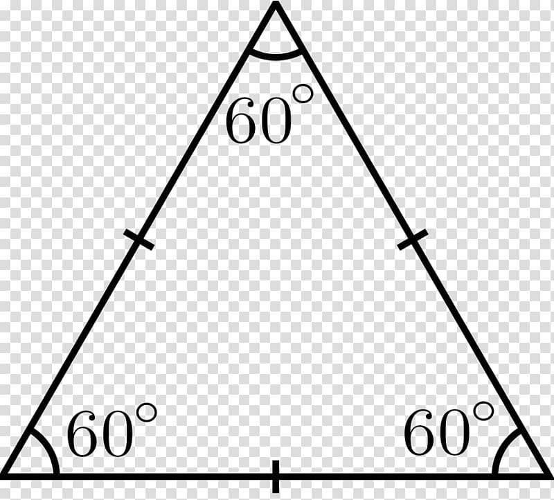 Equilateral triangle Internal angle Equilateral polygon Isosceles triangle, Equilateral Triangle transparent background PNG clipart