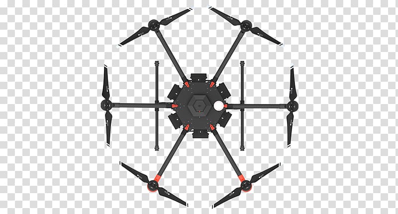 Aircraft Unmanned aerial vehicle Aerial DJI Matrice 600, aircraft transparent background PNG clipart