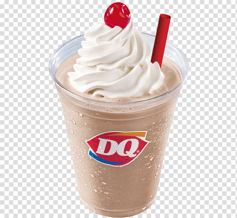 Milkshake Ice cream Smoothie Dairy Queen, ice cream transparent background PNG clipart