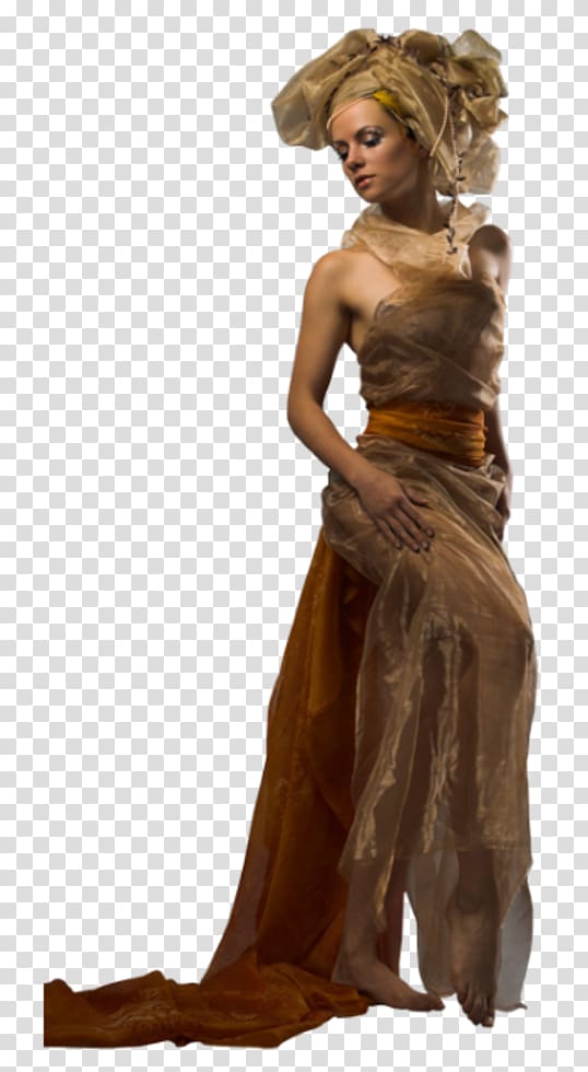 Woman Sculpture Costume design Dog, woman transparent background PNG clipart