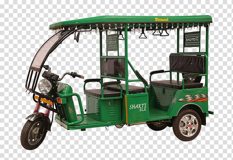 Electric rickshaw Electric vehicle Battery charger, Bicycle transparent background PNG clipart