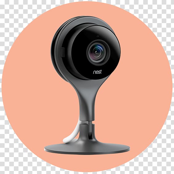 Nest Cam Indoor Nest Cam IQ Nest Labs Wireless security camera, Camera transparent background PNG clipart