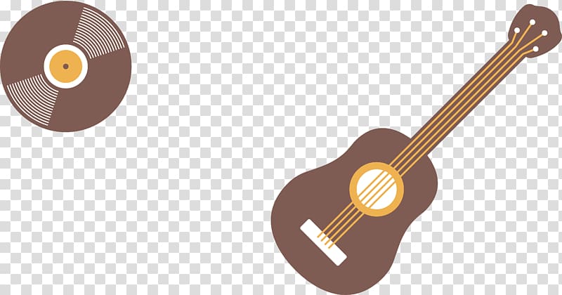Poster New Year Graphic design, Music guitar transparent background PNG clipart