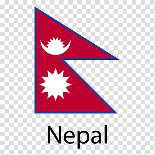 Flag of Nepal National flag, Flag transparent background PNG clipart