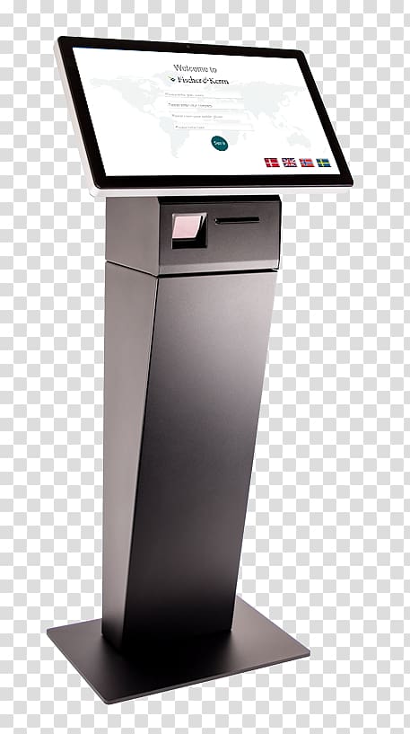 Interactive Kiosks Management Organization Computer Monitor Accessory Meeting, Visitors Card transparent background PNG clipart