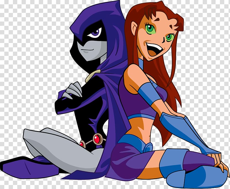 starfire and raven