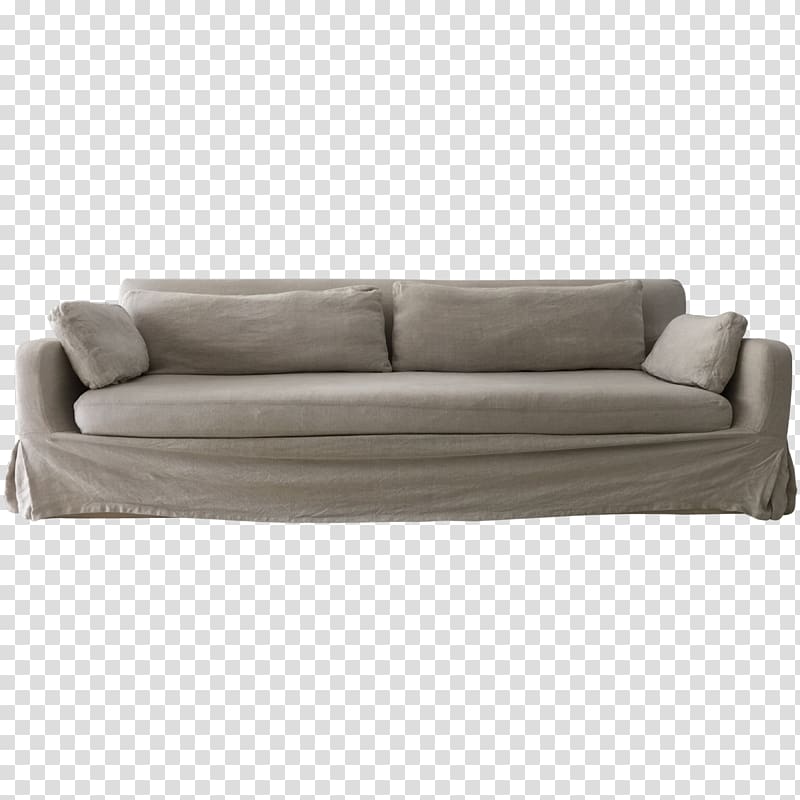 Sofa bed Slipcover Couch Furniture Restoration Hardware, sofa transparent background PNG clipart