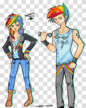 Rainbow Dash My Little Pony Anime, My little pony transparent background PNG clipart thumbnail