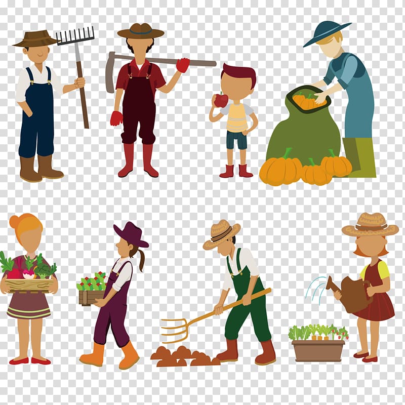 farmer , Farmer Agriculture, Agricultural work material transparent background PNG clipart