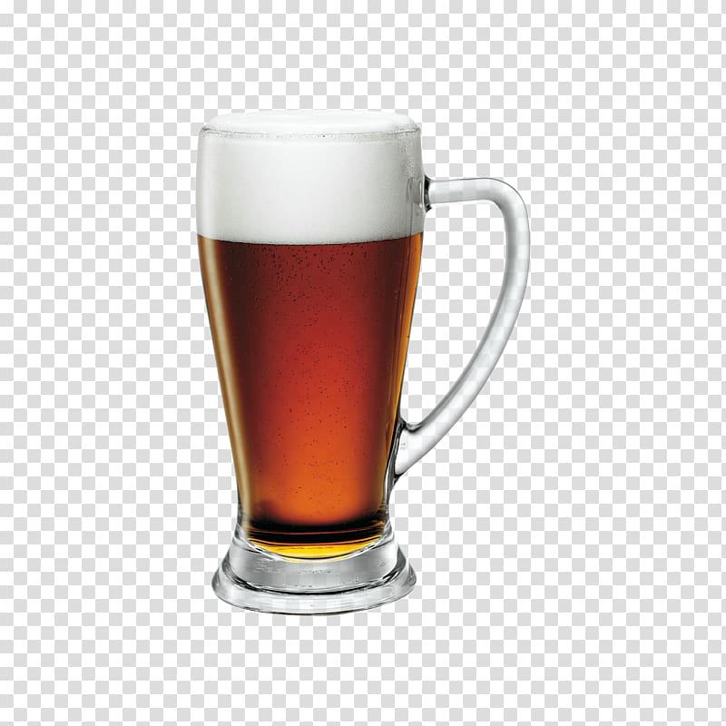 Beer Glasses Mug Wine glass, beer transparent background PNG clipart