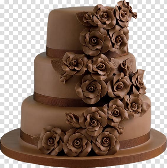 Wedding cake Chocolate cake Cupcake Bakery, wedding cake transparent background PNG clipart