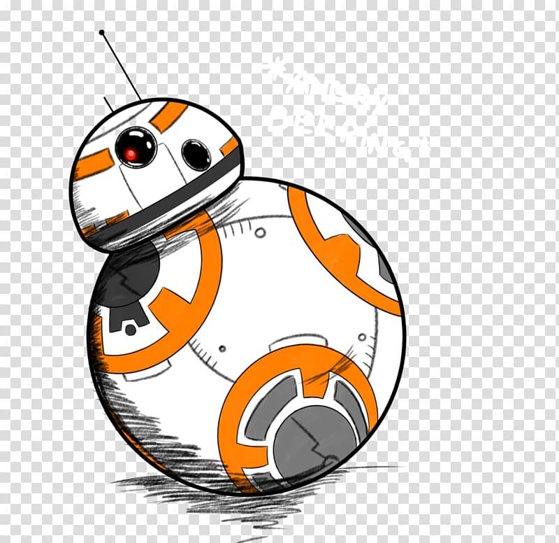 BB-8 Drawing Star Wars , star wars transparent background PNG clipart