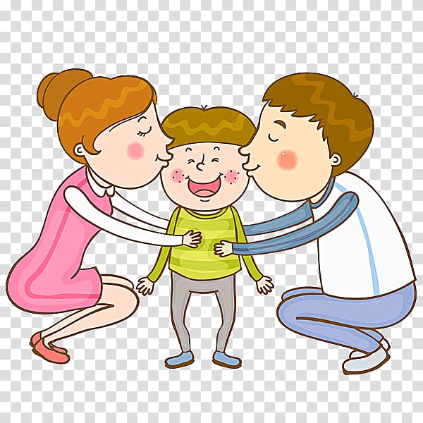 Parent And Child Cartoon Images