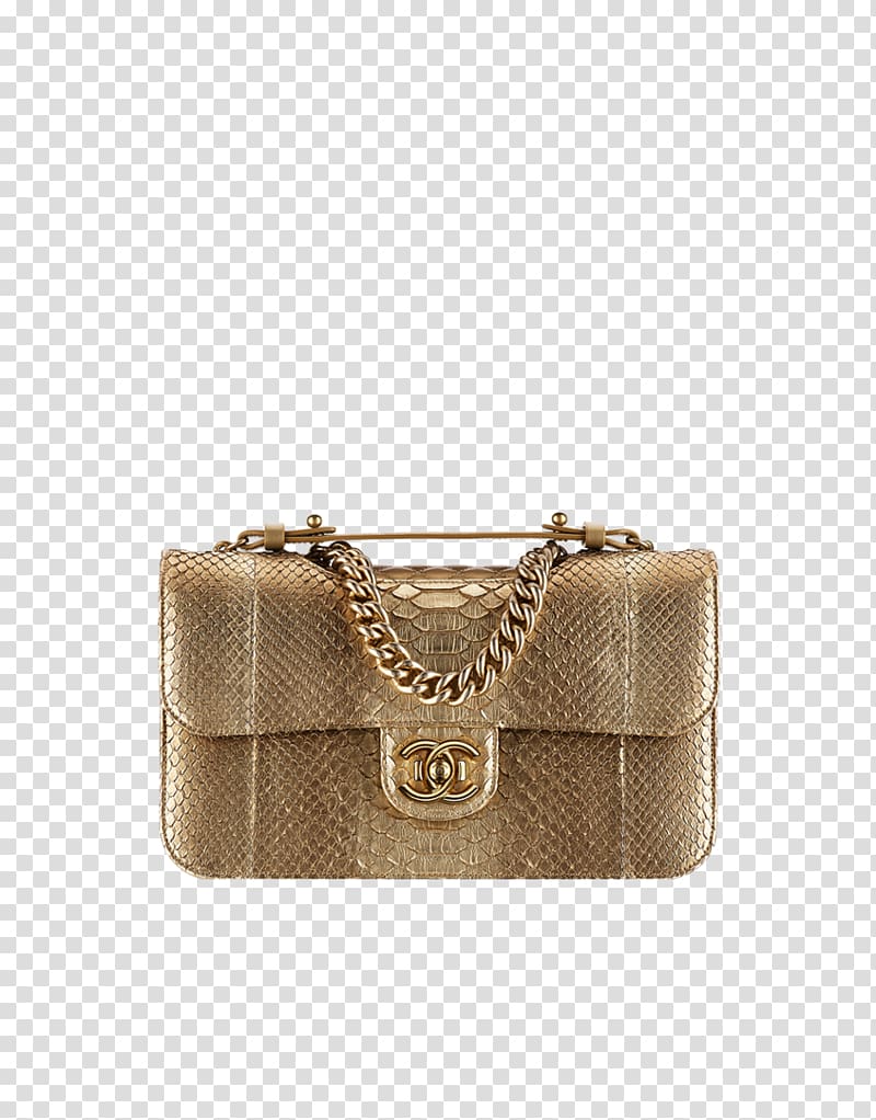 Chanel Handbag Wallet Leather, CHANEL leather bag gold female models transparent background PNG clipart