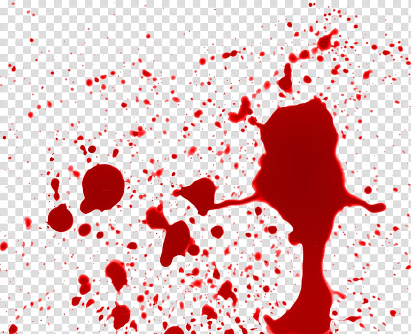 Bloodstain pattern analysis , wounds transparent background PNG clipart