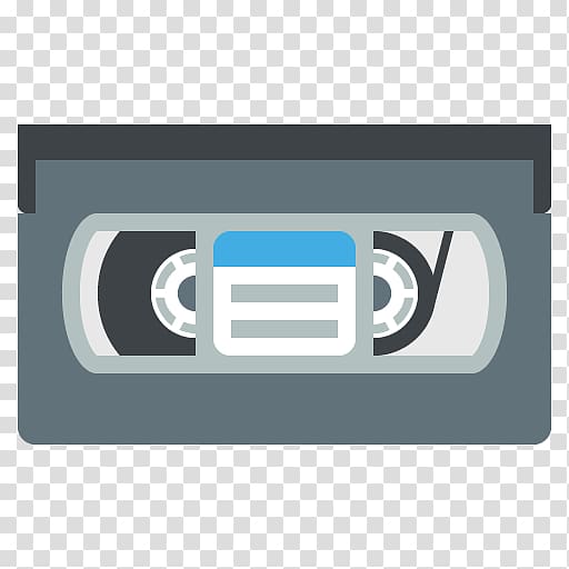 Compact Cassette VHS Emoji Mastodon, Emoji transparent background PNG clipart