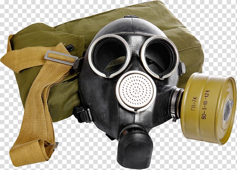 Gas mask transparent background PNG clipart