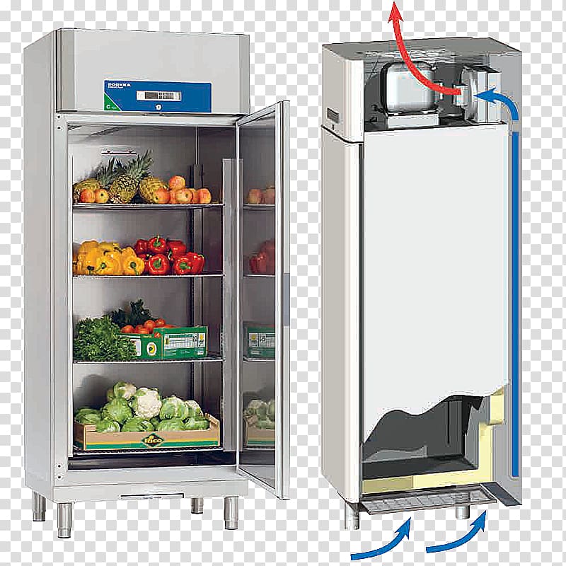 Refrigerator Freezers Cold Hotel Refrigeration, Sae 304 Stainless Steel transparent background PNG clipart