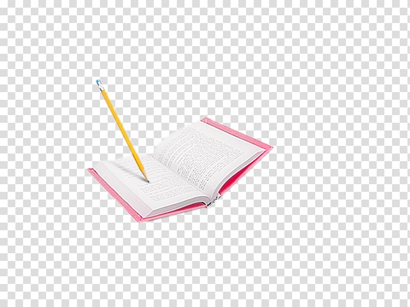 Paper Angle Pattern, Pen and books transparent background PNG clipart