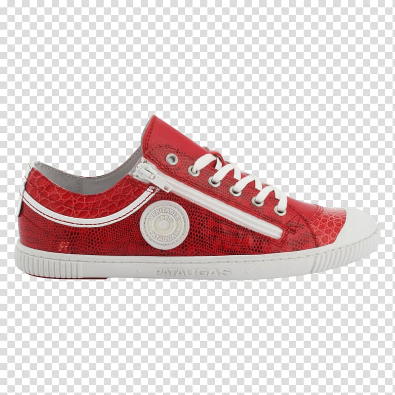 Skate shoe Pataugas Sneakers Sportswear, coquelicot transparent background PNG clipart