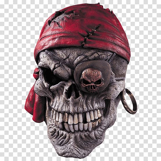 Mask Halloween costume Skull, mask transparent background PNG clipart